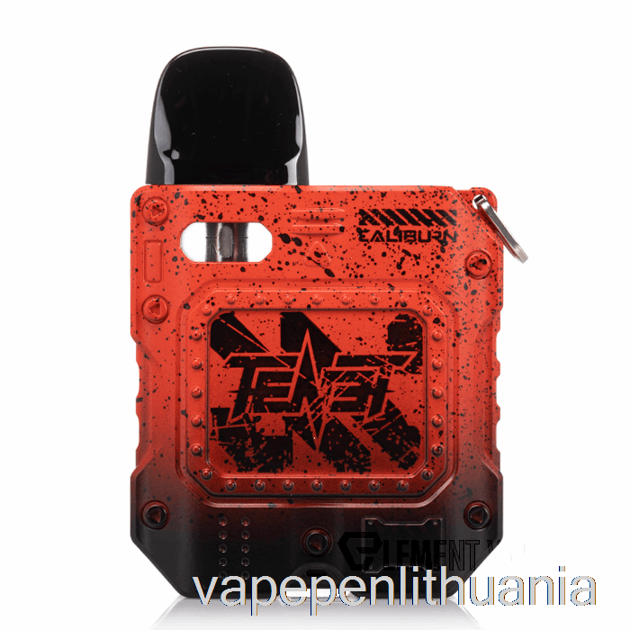 Uwell Caliburn Tenet Koko 18w Pod System Raudonas Ir Juodas Vape Skystis